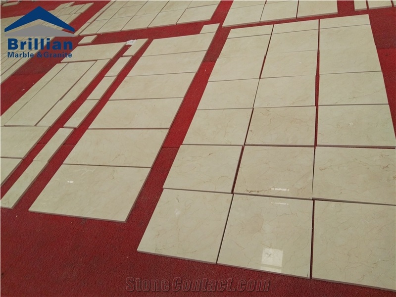 Cream Marfil Polished Tile&Marble Wall Covering Tile&Beige Marble Wall Tile&Marble Wall Cladding&Polished Marble Wall Tile