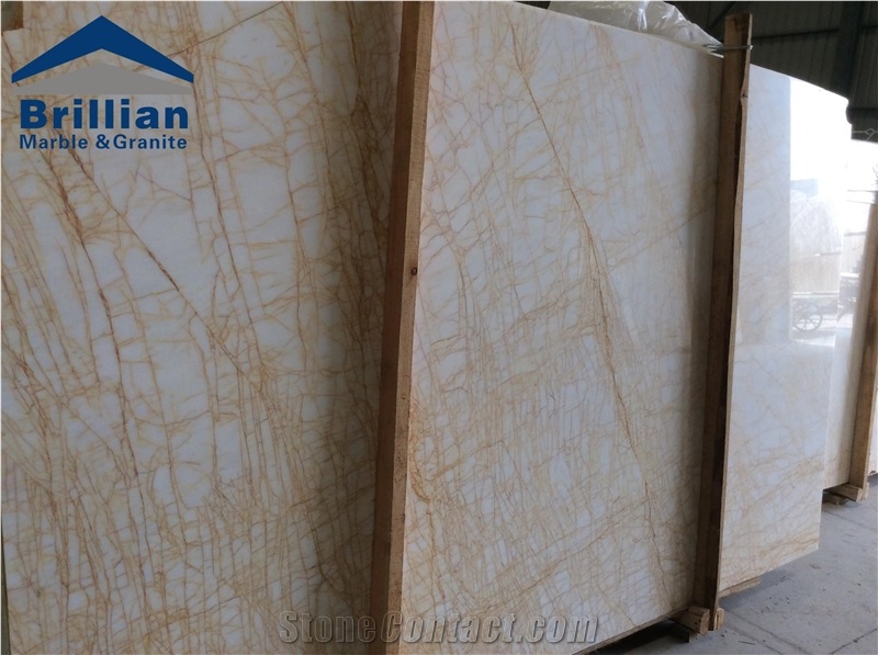 Golden Spider Marble Slabs,Golden Spider Marble Tiles,Platanotopos Yellow White Marble Tiles & Slabs,Drama Gold Marble Wall Covering Tiles,Arachnia Gold Marble Flooring Tiles,Turkish Marble Big Slabs