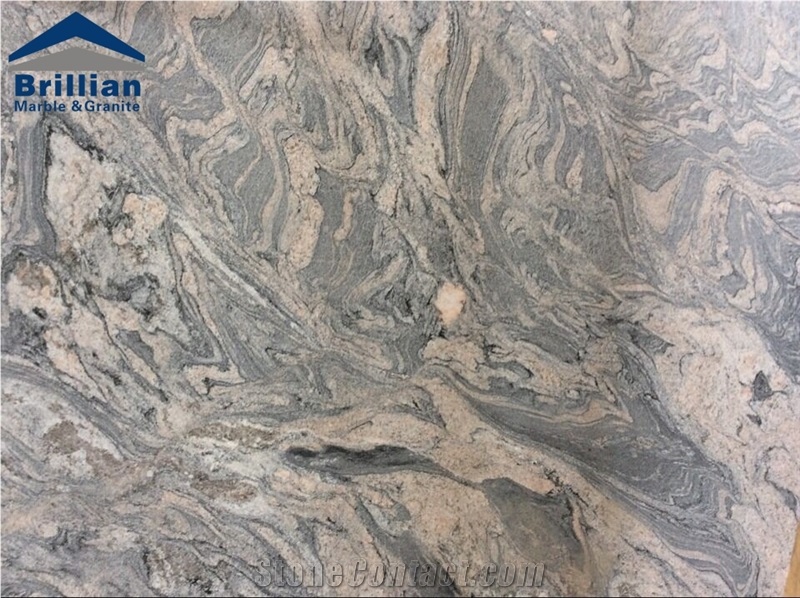 Lang Tao Sha/China Juparana Granite Polished Tile/China Juparana Pink/China Multicolor Granite, Slabs & Tiles/China Grey Granite