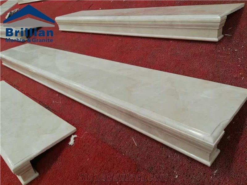 Louis Viii Marble Window Sill/Beige Marble Polished Window Fram,Polished Marble Surrounds