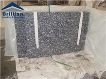 Spray White Granite Slabs,Polished Spray White Granite Slabs,Breaking Waves Granite Small Slabs&Strips/G 377 Granite Slab for Wall Covering&Flooring,Seawave Flower Granite Floor Tiles,White Wave Grani