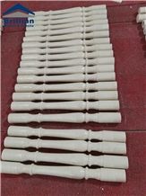 Ultraman Beige Marble Staircase Rails,Ottoman Beige Marble Balustrade Railings,Beige Marble Handrail,China Supplier Of Balusters,Marble Kingpost,Handrail,Balcony Raillings,Carved Raillings,Balustrades