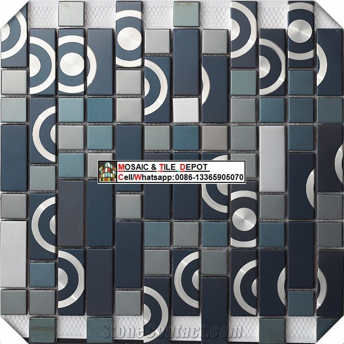 Metal Mosaic,Copper Mosaic,Stainless Steel Mosaic,Aluminum Mosaic