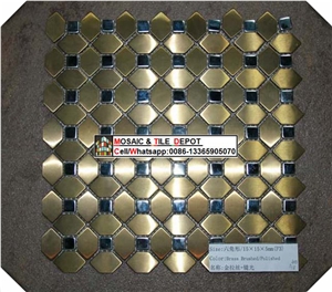 Metal Mosaic,Copper Mosaic,Stainless Steel Mosaic,Aluminum Mosaic
