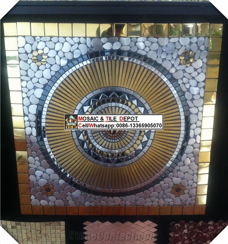 Metal Mosaic,Stainless Steel Mosaic,Aluminum Backed Mosaic