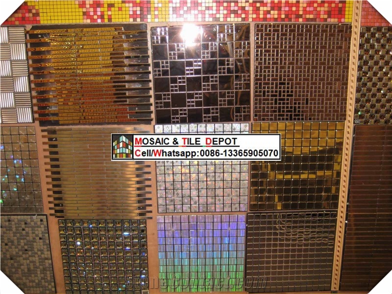 Stainless Steel Mosaic Mix Glass Mosaic,Marble Mosaic