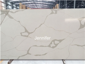 Engineered Quartz Artificial Stone,The Big Size Quartz Slabs for Table Desk Tops,Best Stone Top Of China Macostone Quartz New Design