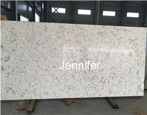 High Quality Engineered Polished Artificial Carrara and Calacatta Quartz Stone Slab