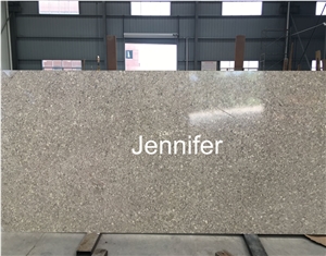 High Quality Engineered Polished Artificial Carrara and Calacatta Quartz Stone Slab