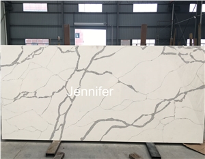Quartz Stone Solid Surfaces Polished Slabs & Tiles Engineered Stone Artificial Stone Slabs for Hotel Kitchen,Bathroom Walling Panel