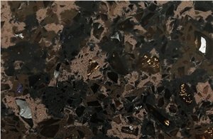 Sparkling Quartz Tiles & Slabs, Quartz Cut to Size, China Quartz, Black Quartz, Manmade Stone, Engineered Stone