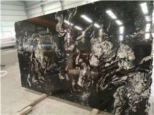 Brazil Titanium Granite Slabs/ Black Cosmics Granite/Titanium Slabs