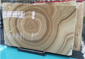 Coloprhony Onyx Slabs & Tiles, Yellow Onyx Wall Covering
