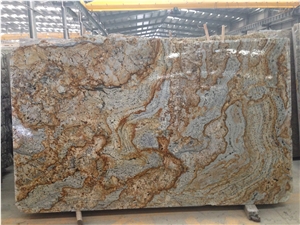 African Canyon Granite Slabs/African Dragon Granite/African Yellow Granite/African Fantasy Granite/African Ivory Granite