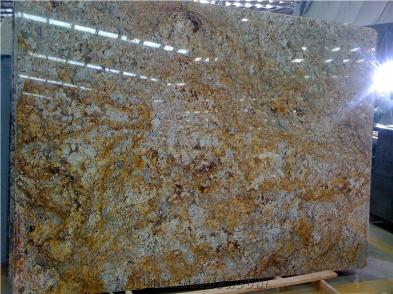 African Persa Granite Slabs/African Juparana Persa/African Yellow Granite