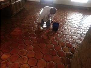Saltillo Tile Cleaning and Sealed