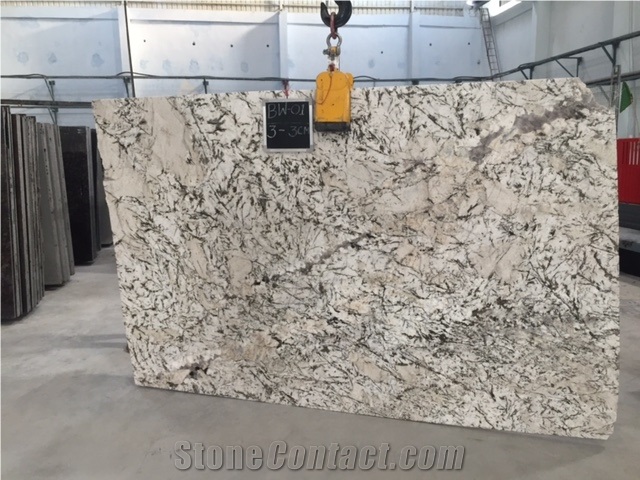 Bianco White Granite Slabs 3cm Only