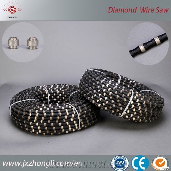 11.5mm Diamond Wire Saw for Granite Block Quarry