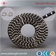 High Precision 11.5mm Diamond Wire Saw for Granite Block Cutting
