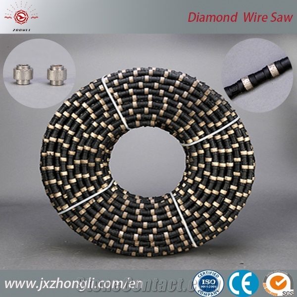 High Quality 11.5mm Diamond Wire Saw for Granite Quarry