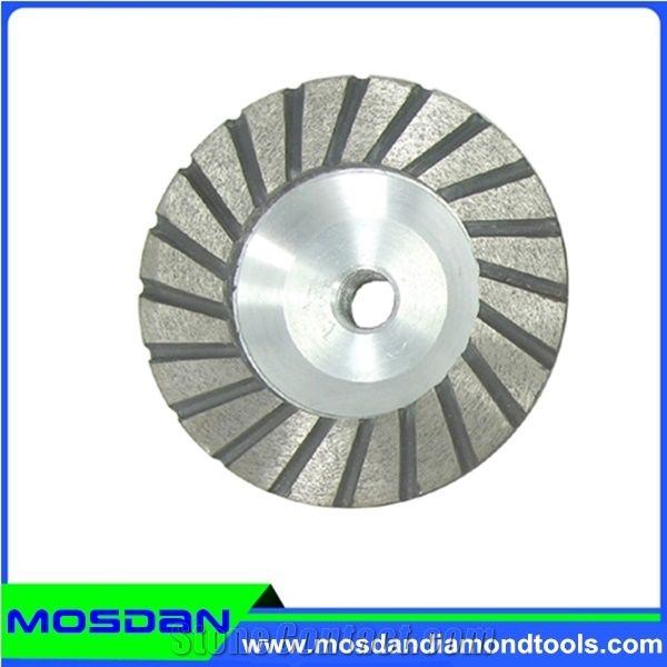 Turbo Segment Aluminum Base Grinding Cup Wheel