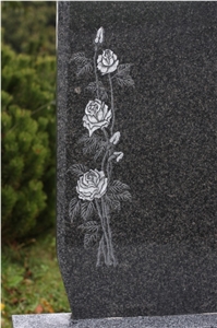 Granite Hudcice Gravestone, Engraved Tombstones
