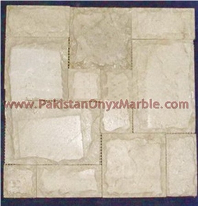 Botticina Cream Marble Mosaic Tiles