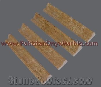 Fairy Gold Marble Chair Rail Molding From Pakistan Stonecontact Com