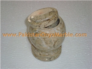 Fossil Marble Cremation Urns