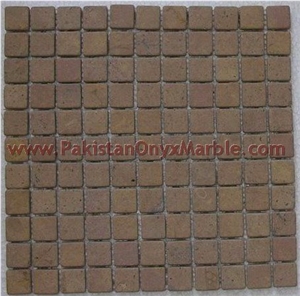 Indus Gold ( Inca Gold ) Mosaic Tiles
