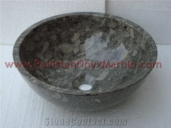 Oceanic Coral Marble Sinks and Basins