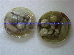 Onyx Fruits Plates Handicrafts