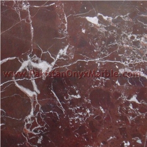 Red Zebra Marble Tiles Collection
