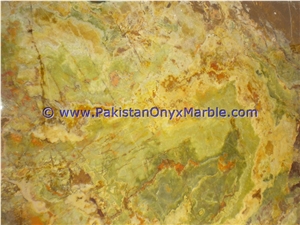2017 New Collection Dark Green Onyx Slabs Collection