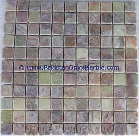 Best Desgine Green Onyx Mosaic Tiles Collections