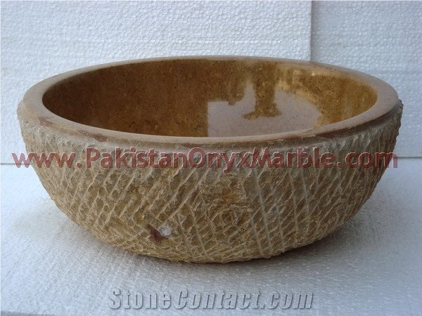 Best Popular Indus Gold (Inca Gold) Marble Sinks Basins