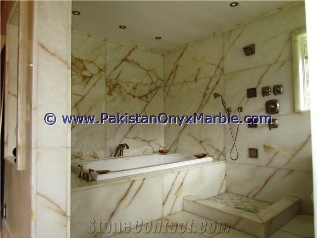 High Quality Onyx Bath Design