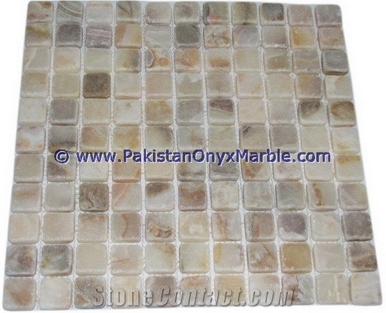 New Fashion White Onyx Mosaic Tiles Collections