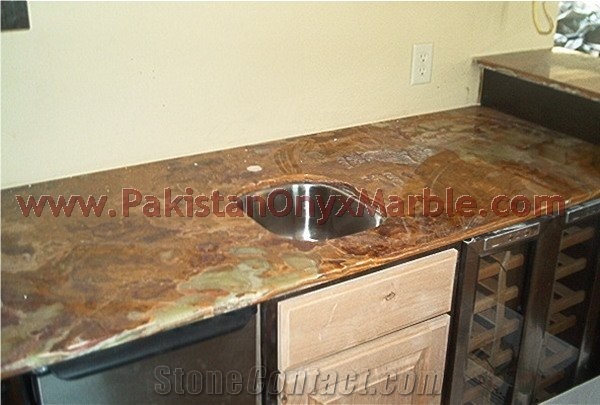 New Selling Attractive Style Onyx Kitchen Countertops