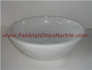 Pakistan Best Price Ziarat White (Carrara White) Marble Sinks and Basins