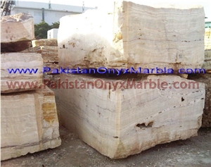 Pakistan Pure White Onyx Blocks