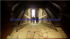 Pakistani Handemade Onyx Stair Steps, Onyx Treads and Risers Collection