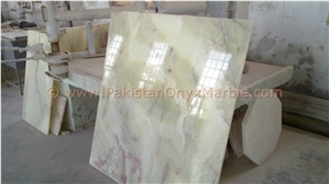 Polished Afghan Green Onyx Tiles Collection