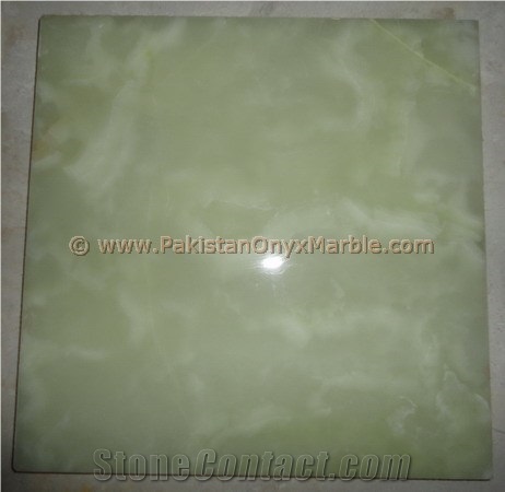 Popular Designs Pure Green Onyx Tiles Collection