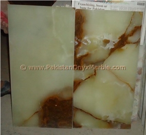 Popular Style Light Green Onyx Tiles Collection