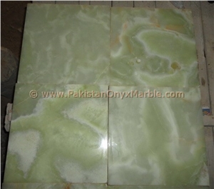 Pure Green Onyx Tiles Collection