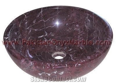The Most Beatifull Red Zebra Marble Sinks and Basins