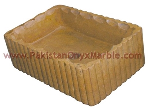 Top Quality Indus Gold (Inca Gold) Marble Sinks Basins