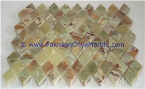 Wholesale Green Onyx Mosaic Tiles Collections