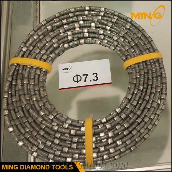 5.3Mm 6.3Mm 7.3Mm Diamond Wire For Multi Wire Machine